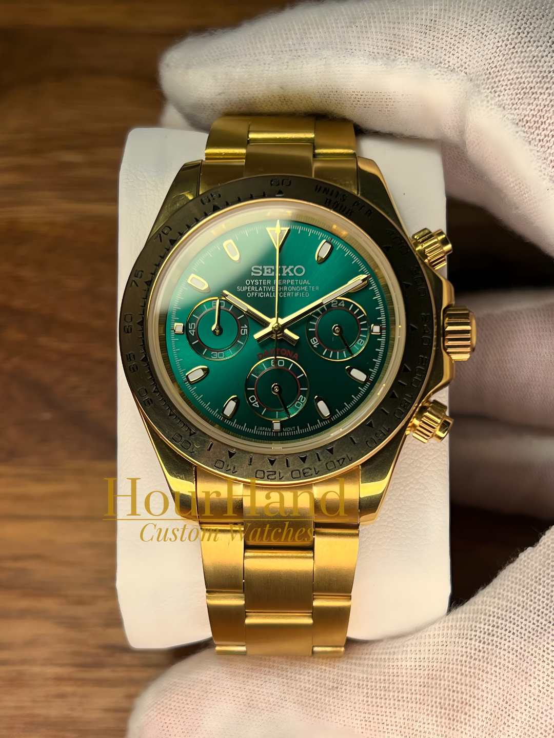 Seitona | Gold & Green