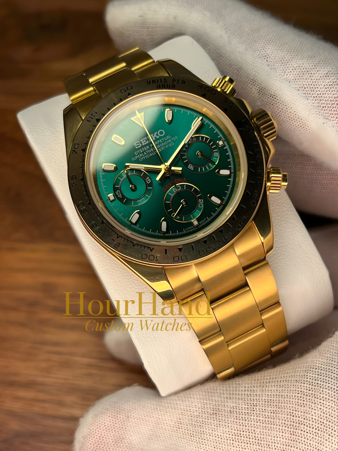 Seitona | Gold & Green