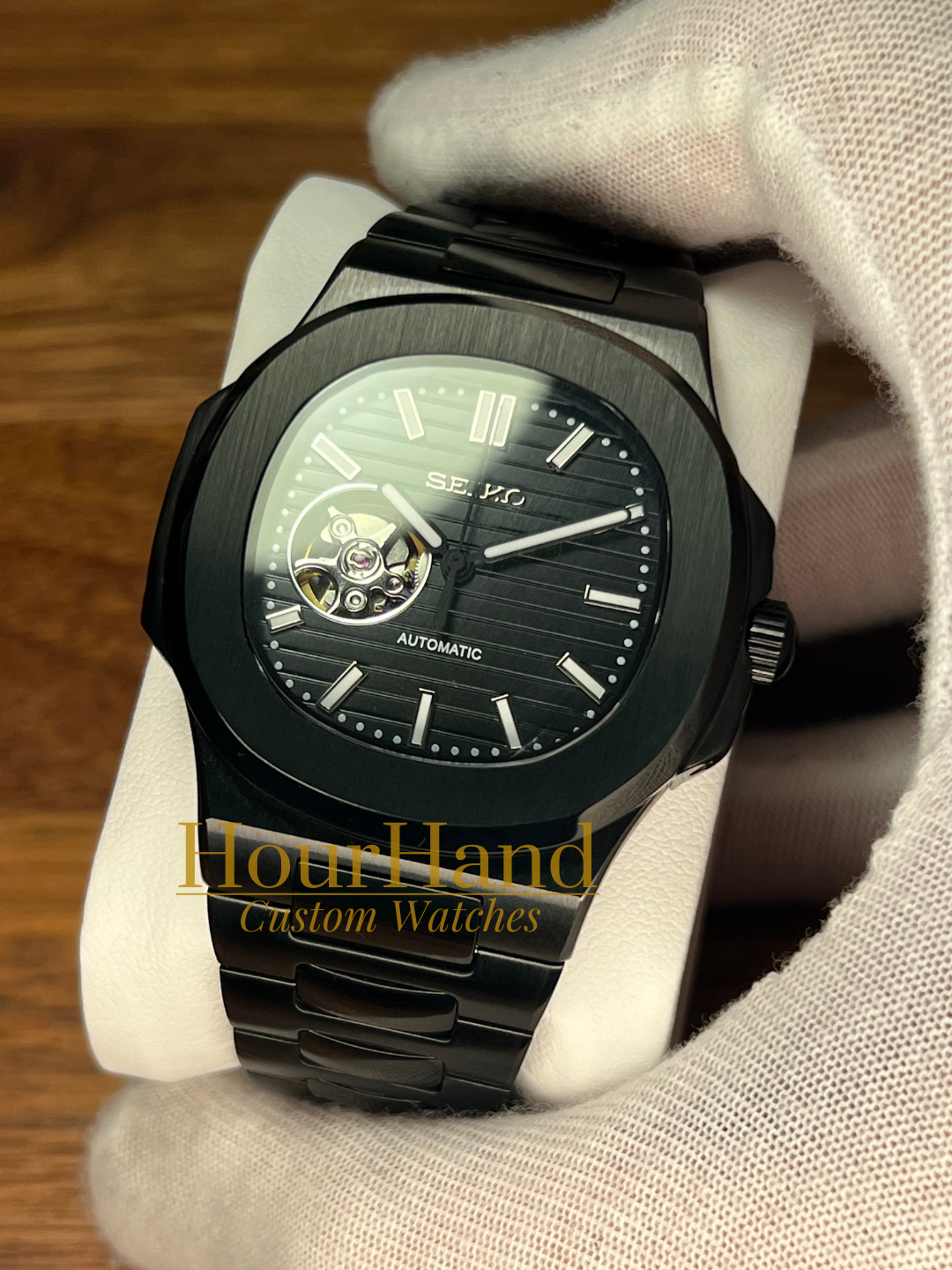 Nautiko | Open Heart All Black