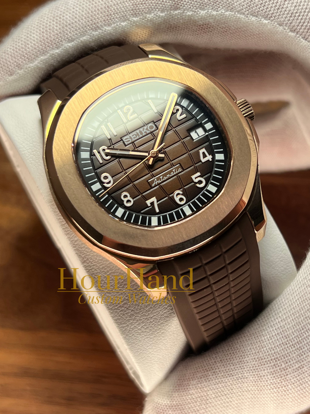 Seikonaut | Rose Gold Brown