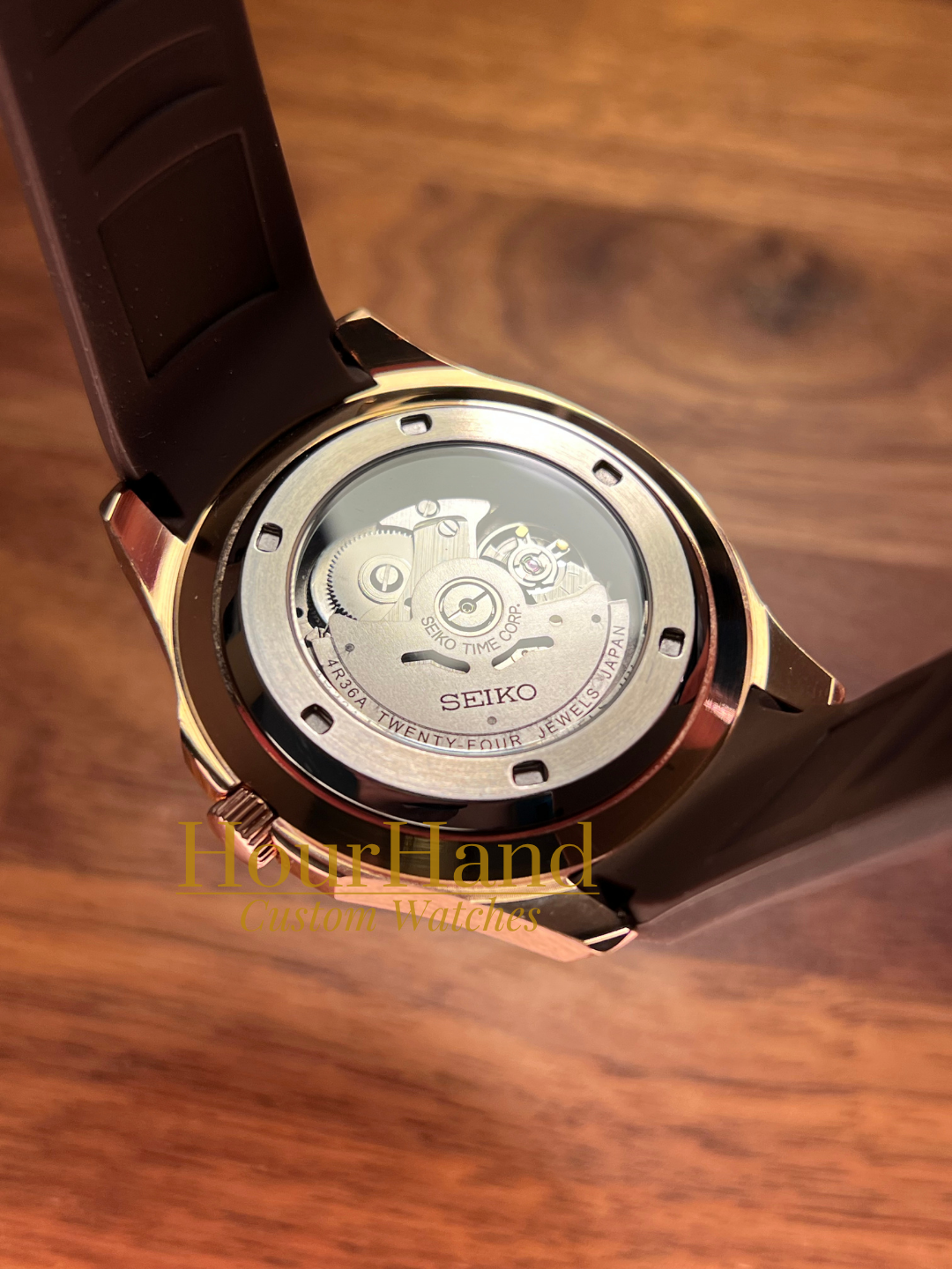 Seikonaut | Rose Gold Brown