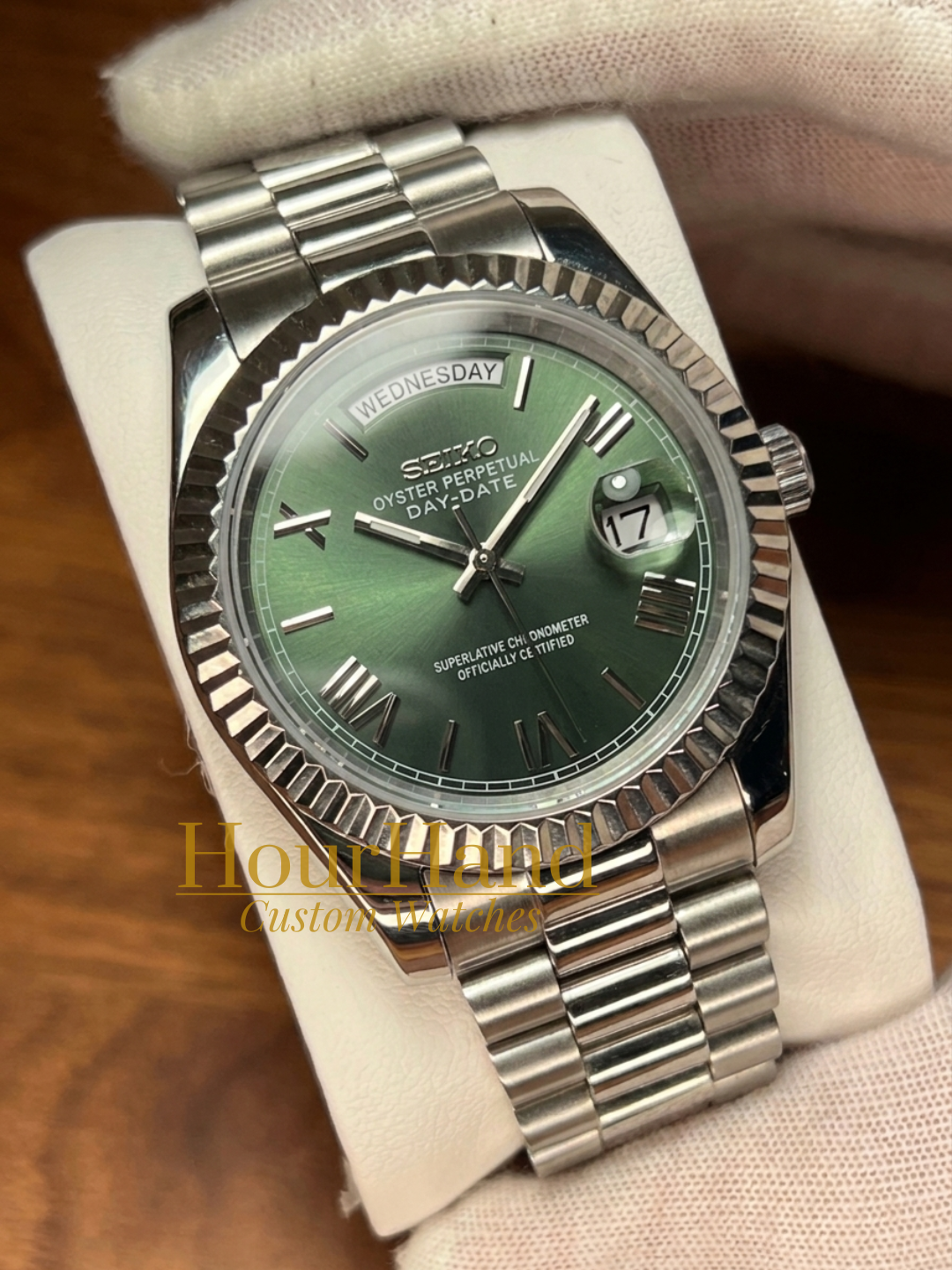Seikodate | Roman Olive Green
