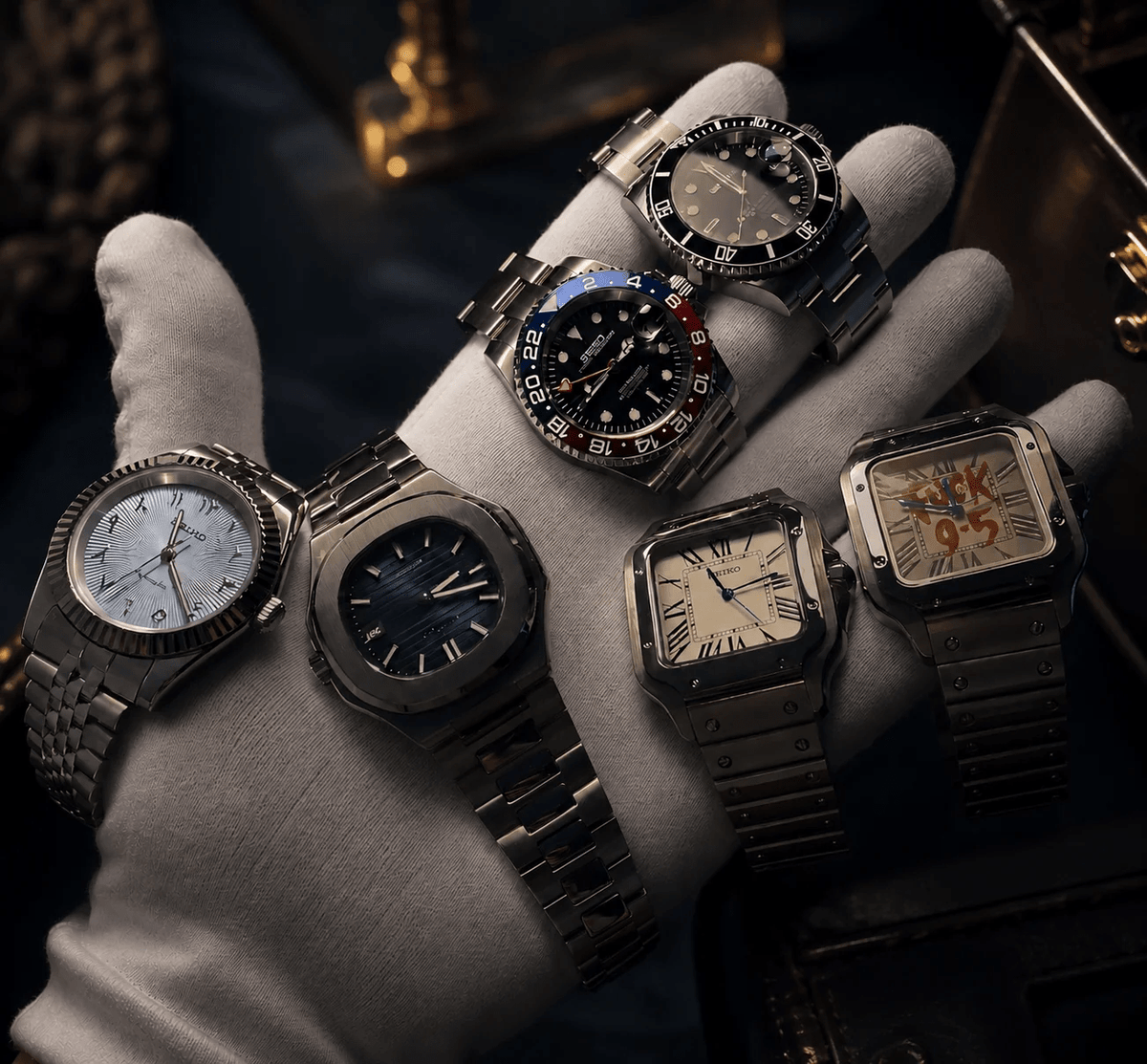 HourHand Seiko mod watch, hand-built in Stockholm without the luxury markup