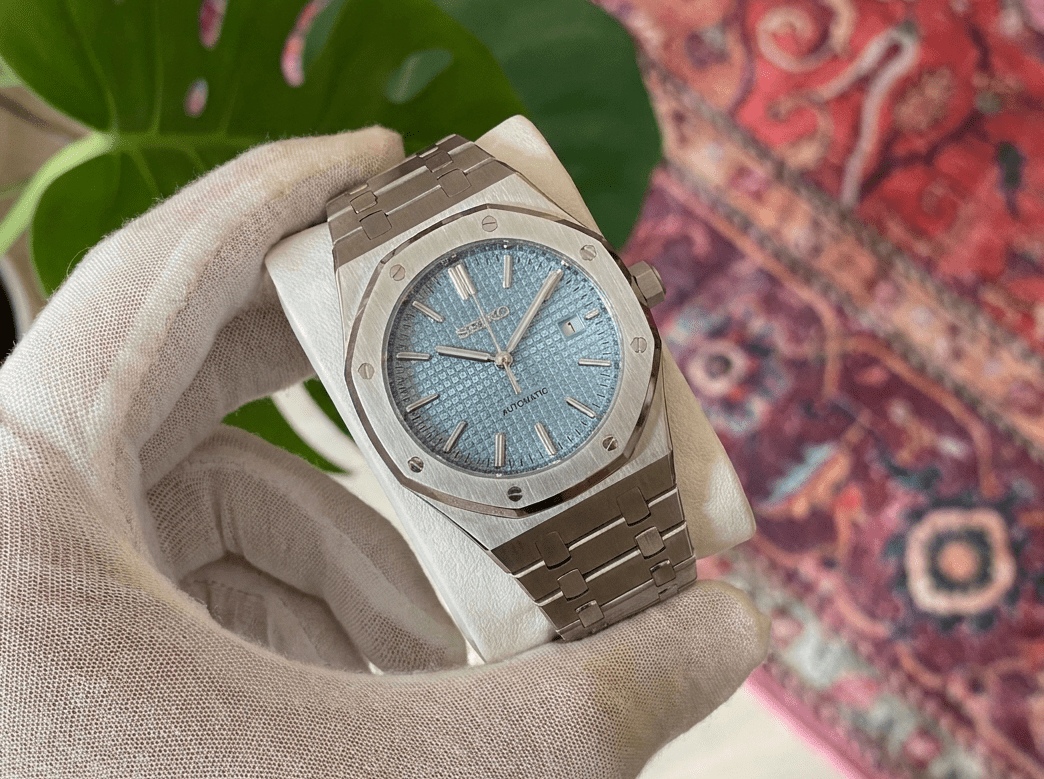 Ready-to-ship HourHand Seiko mod watch, already built and inspected