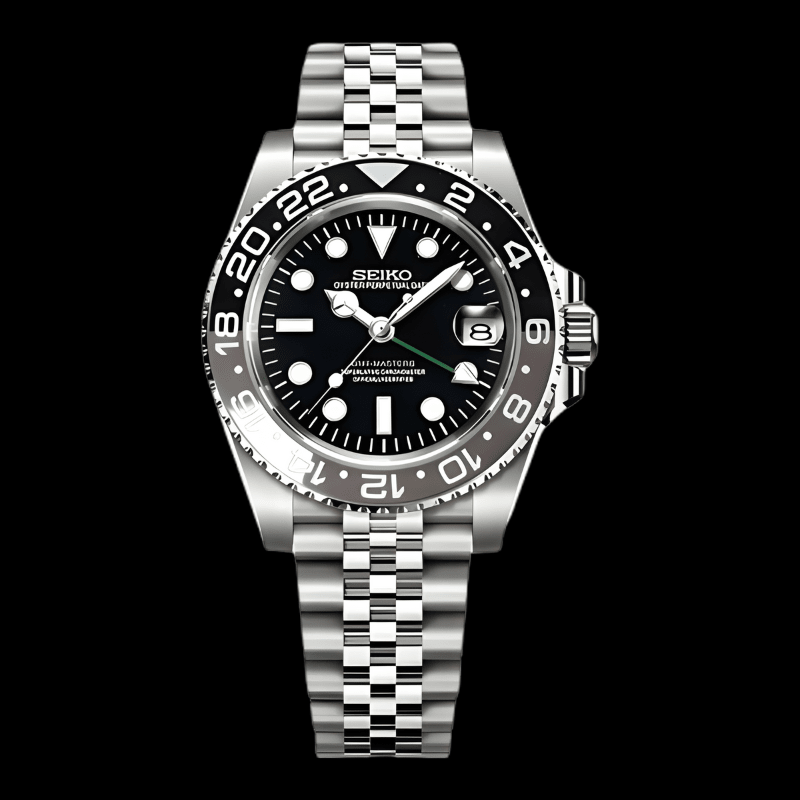 GMTeiko Bruce Wayne | Seiko GMT Mod – HourHand