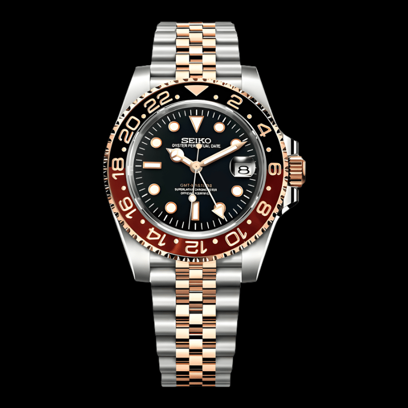 GMTeiko Rootbeer | Seiko GMT Mod – HourHand