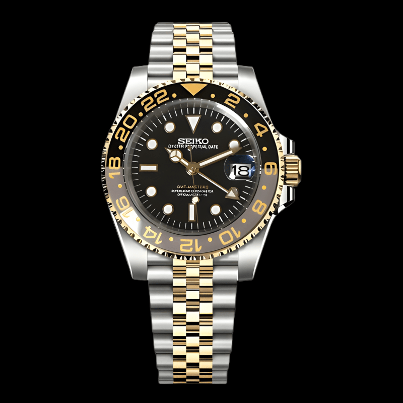 GMTeiko Two Tone | Seiko GMT Mod – HourHand
