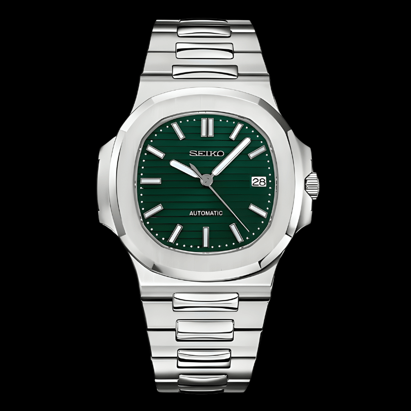 Nautiko Green | Seiko Nautilus Mod – HourHand