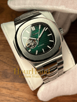 Nautiko | Open Heart Green - HourHand Watches