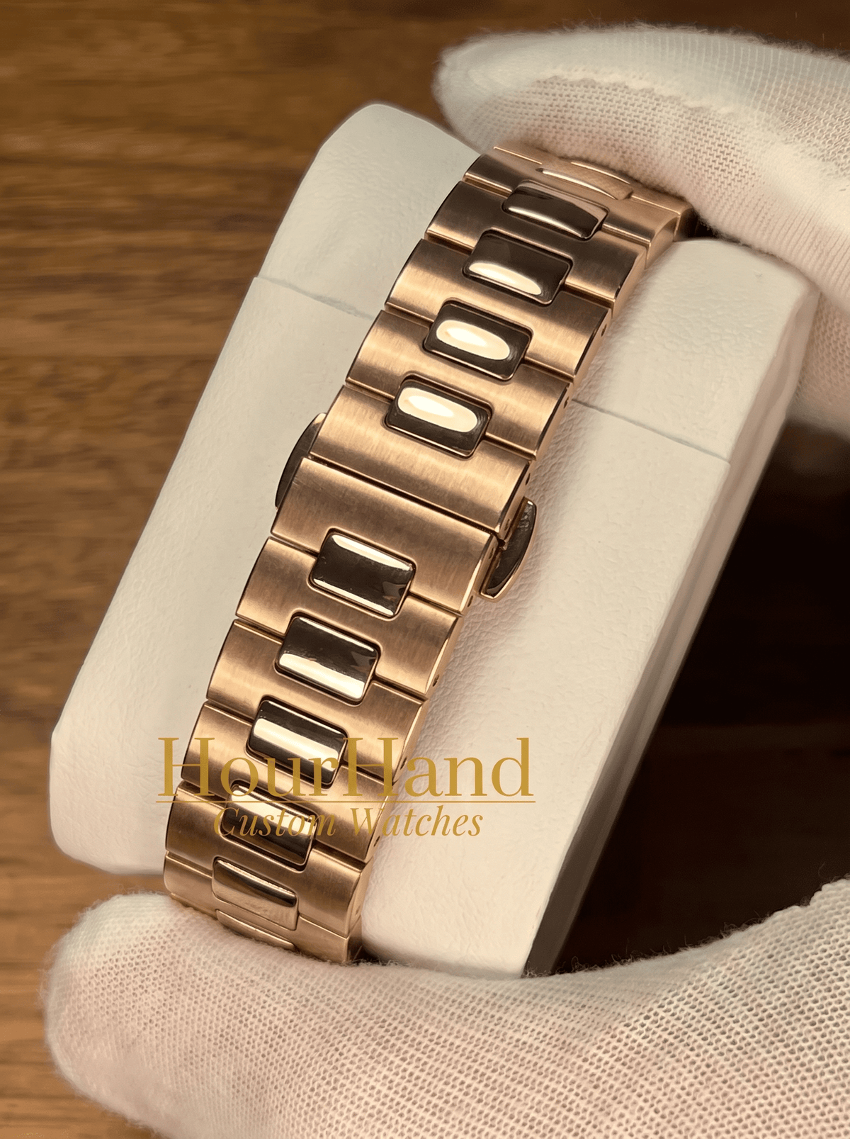 Nautiko | Open Heart Rose Brown - HourHand Watches