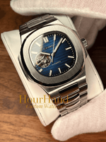 Nautiko | Open Heart Royal Blue - HourHand Watches