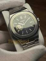 Nautiko Open Heart Royal Blue | Seiko Nautilus Mod – HourHand