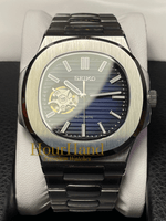 Nautiko Open Heart Royal Blue | Seiko Nautilus Mod – HourHand