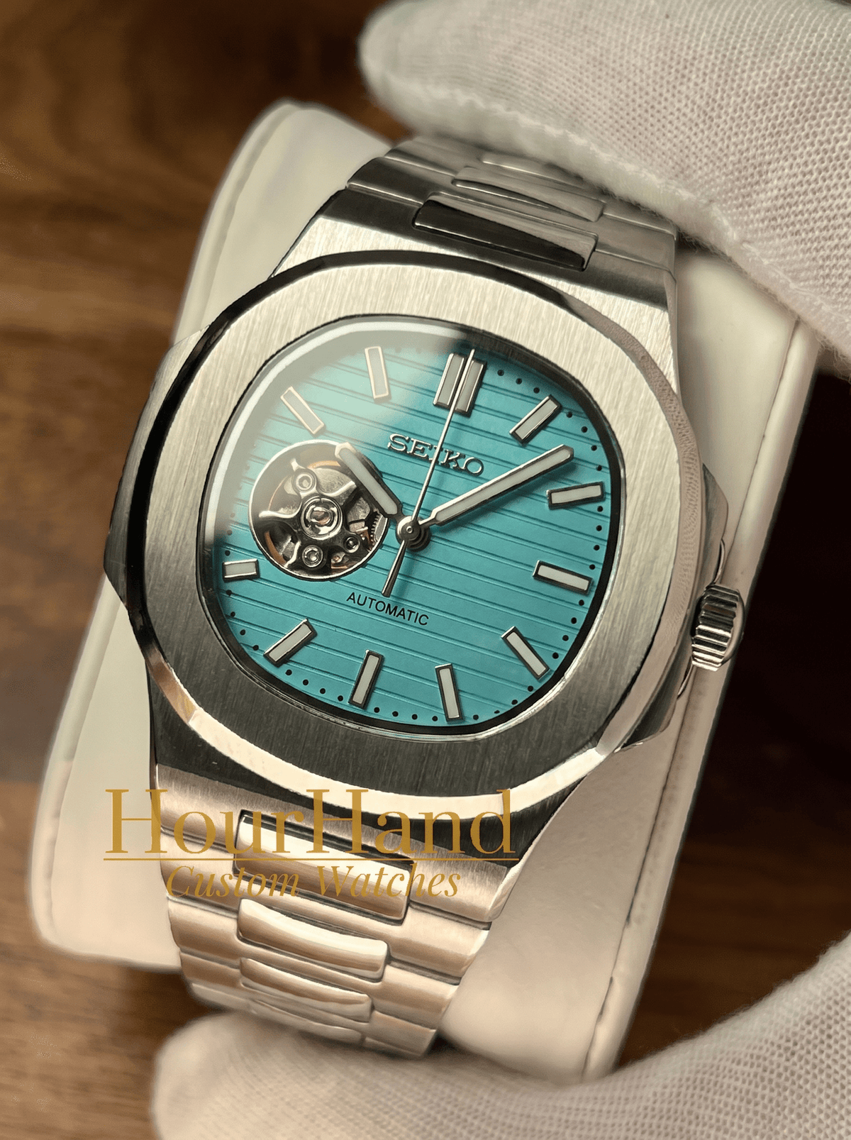 Nautiko | Open Heart Tiffany - HourHand Watches