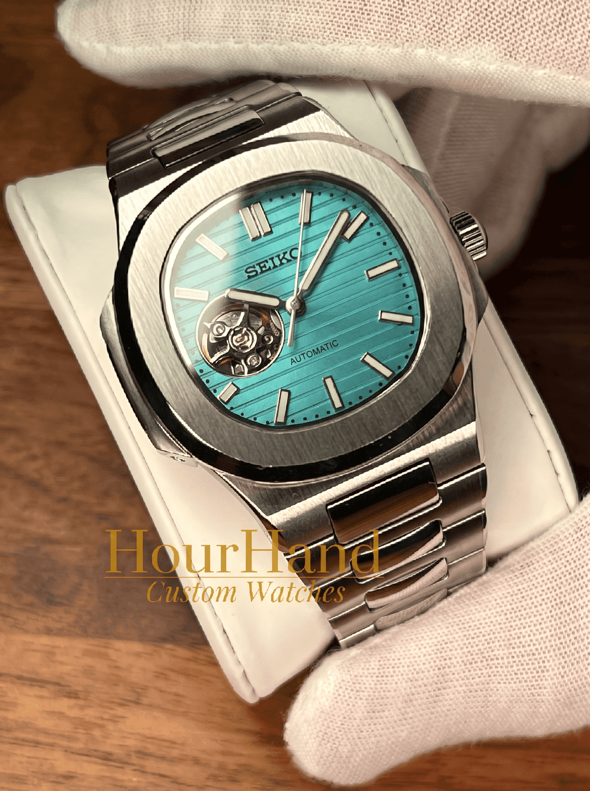 Nautiko | Open Heart Tiffany - HourHand Watches