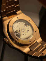 Nautiko Rose Gold Brown | Seiko Nautilus Mod – HourHand