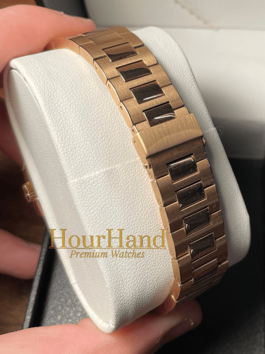 Nautiko Rose Gold Brown | Seiko Nautilus Mod – HourHand