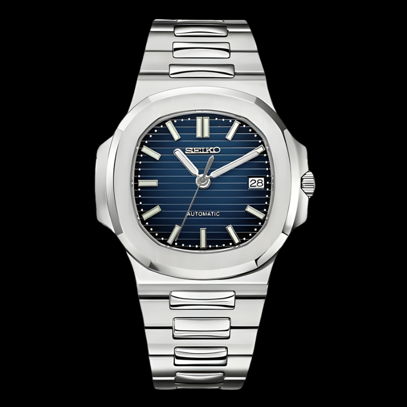 Nautiko Royal Blue | Seiko Nautilus Mod – HourHand