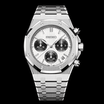 Royal Seikoak Chrono Panda | Seiko Royal Oak Mod – HourHand