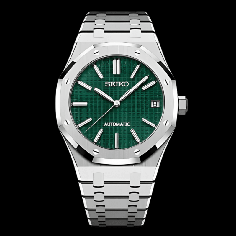Royal Seikoak Green | Seiko Royal Oak Mod – HourHand