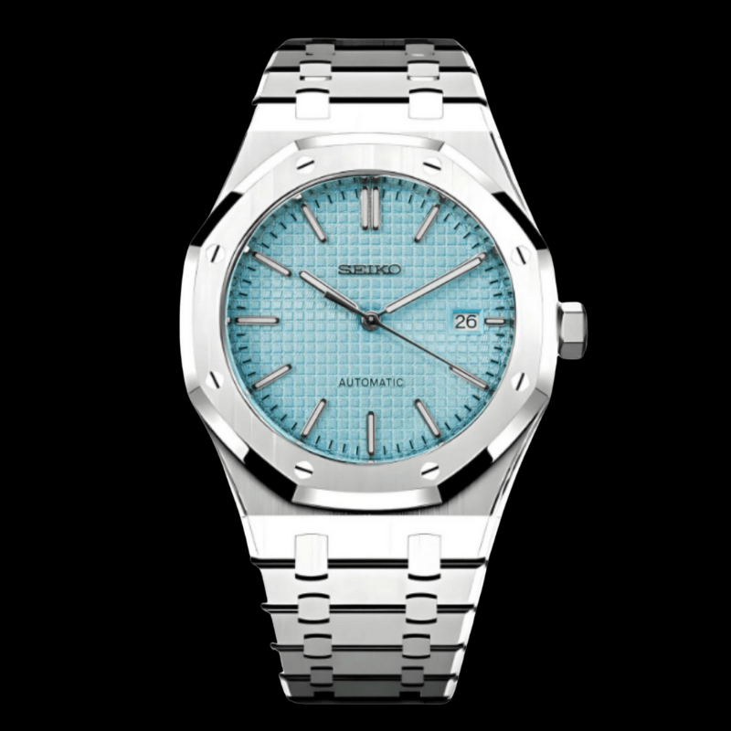 Royal Seikoak Ice Blue | Seiko Royal Oak Mod – HourHand