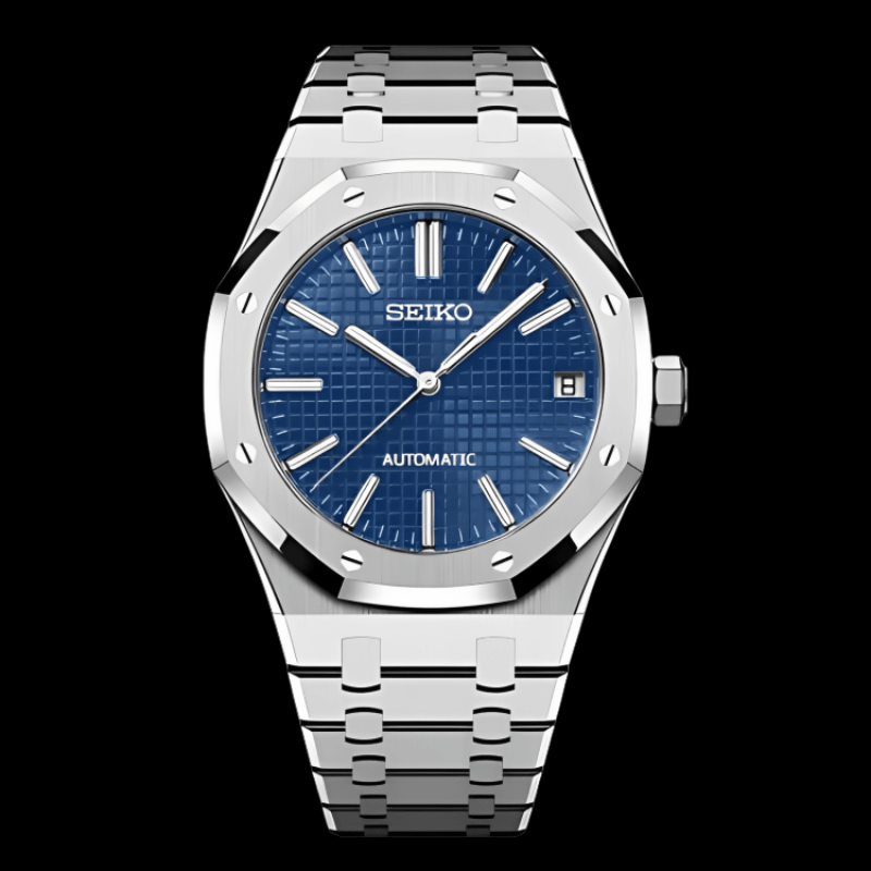 Royal Seikoak Marine Blue | Seiko Royal Oak Mod – HourHand
