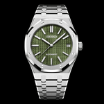 Royal Seikoak Olive Green | Seiko Royal Oak Mod – HourHand