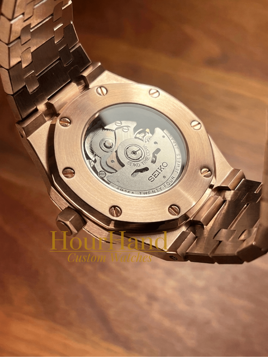 Royal Seikoak | Rose Gold White - HourHand Watches