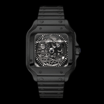 Santeiko Black Skeleton | Seiko Santos Mod – HourHand