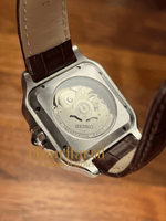 Santeiko | Brown Leather & White - HourHand Watches