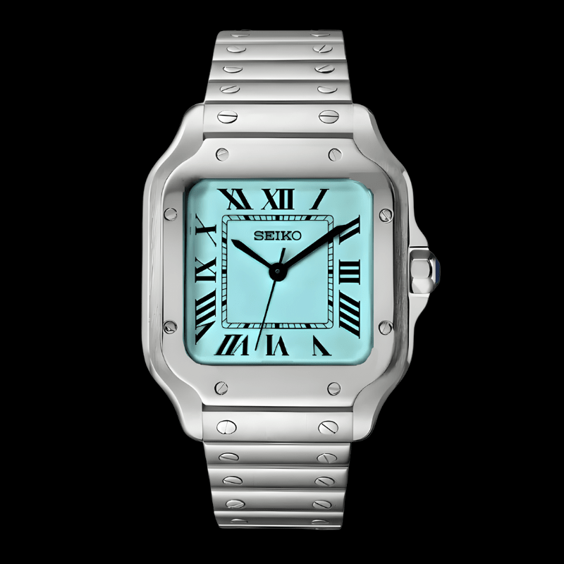 Santeiko Tiffany Blue | Seiko Santos Mod – HourHand