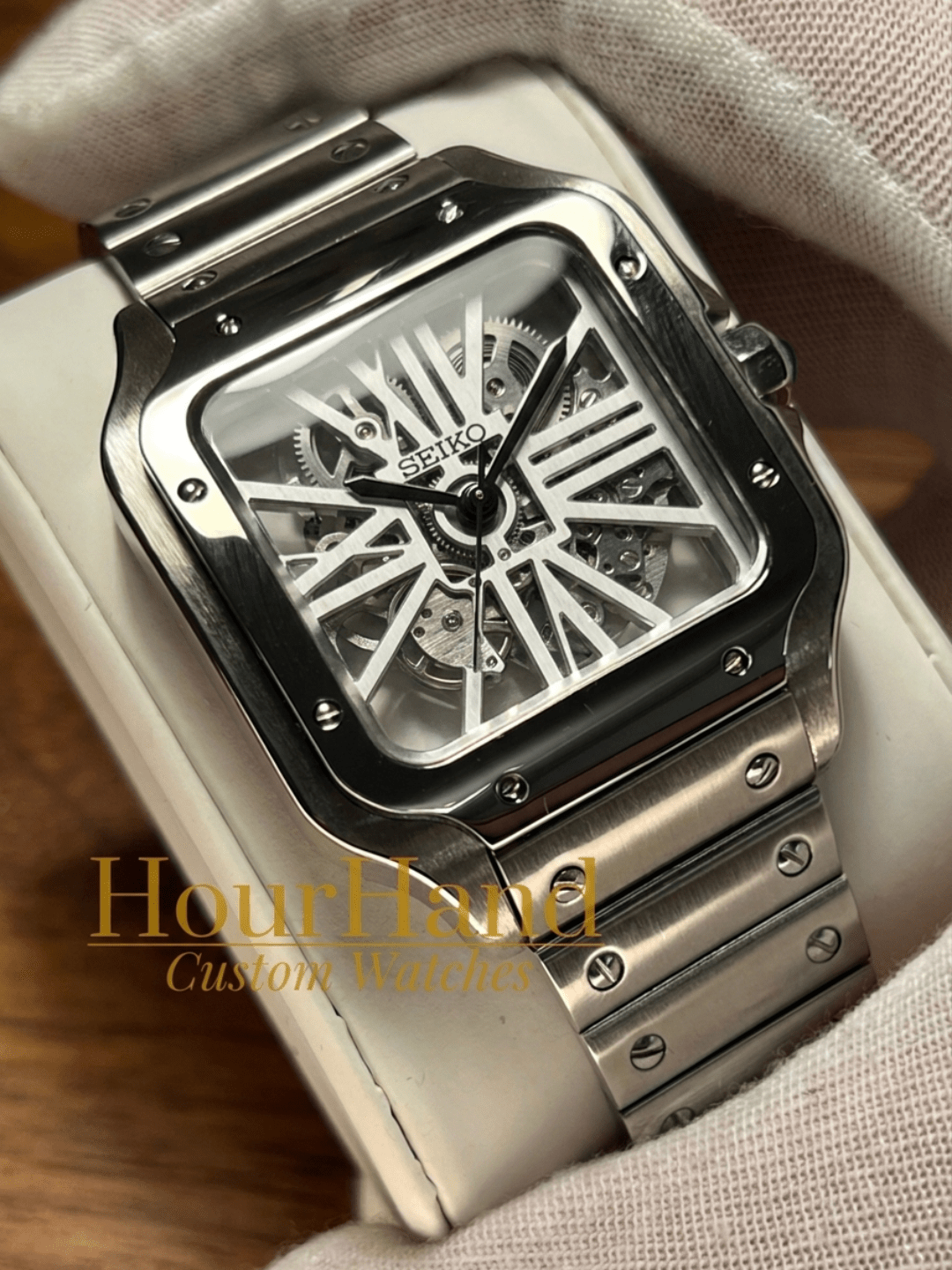 Santeiko | White Skeleton - HourHand Watches