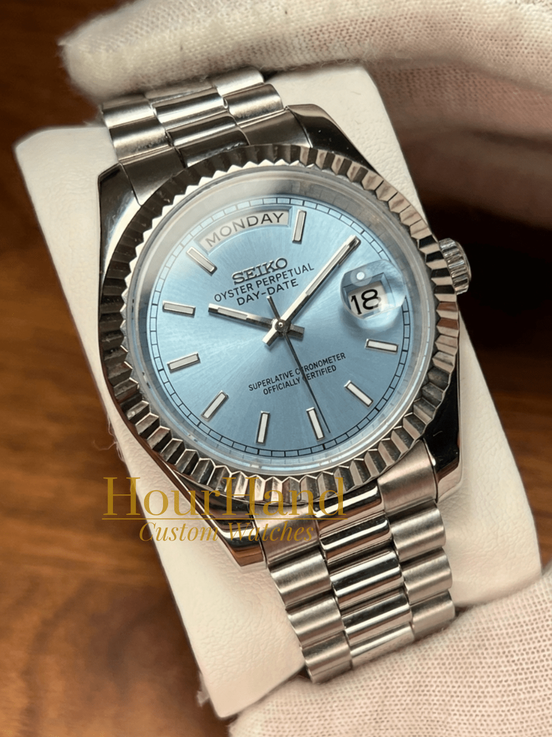 Seikodate | Classic Sky Blue - HourHand Watches