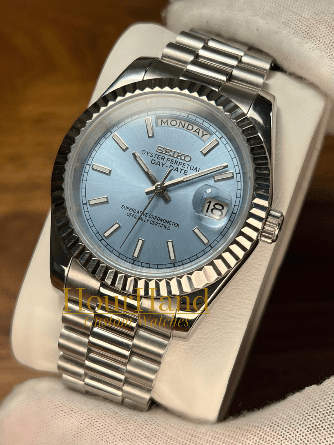 Seikodate | Classic Sky Blue - HourHand Watches