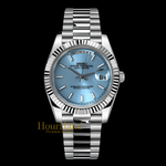 Seikodate Classic Sky Blue | Seiko Day-Date Mod – HourHand