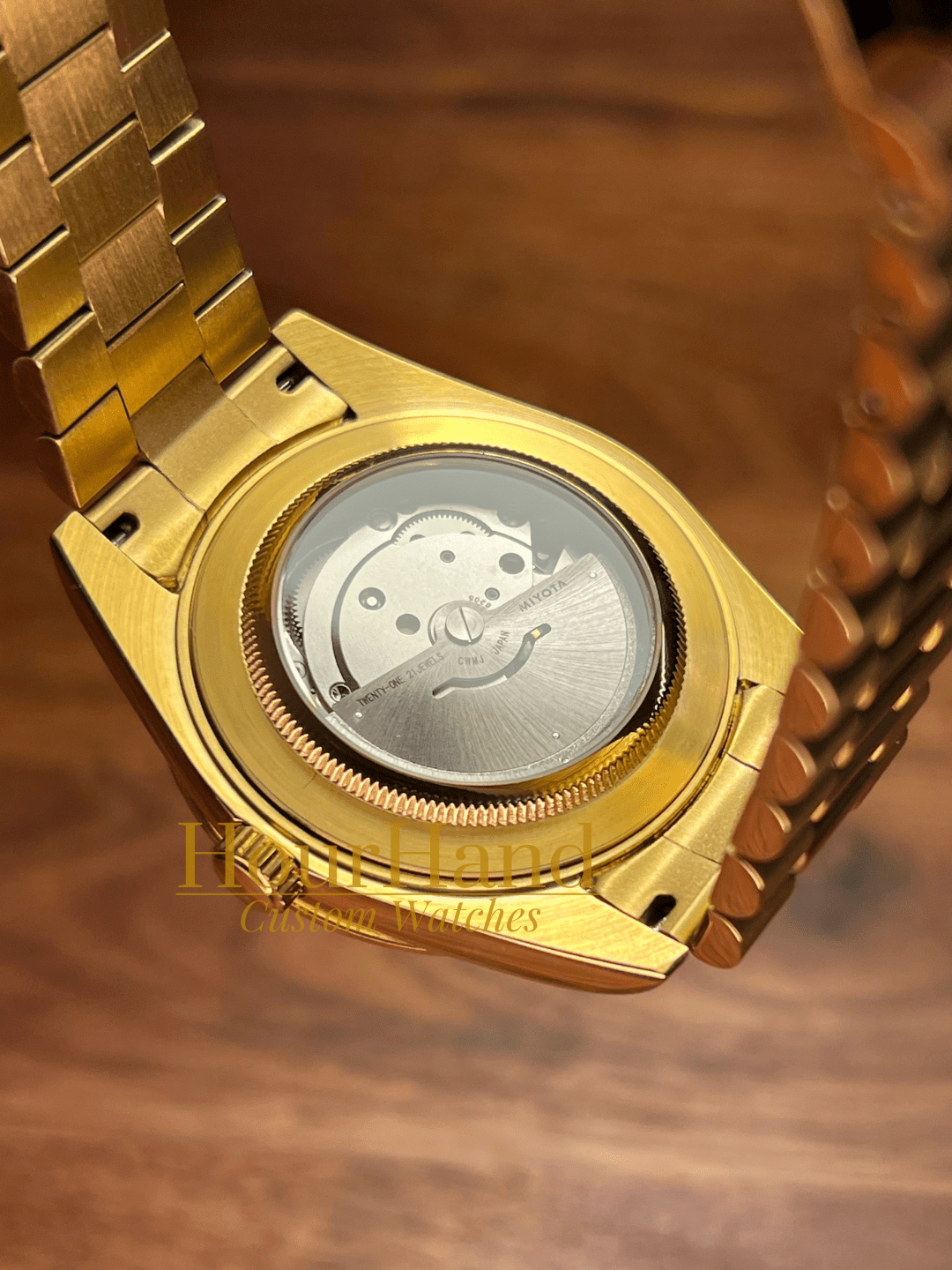 Seikodate | Roman Gold - HourHand Watches