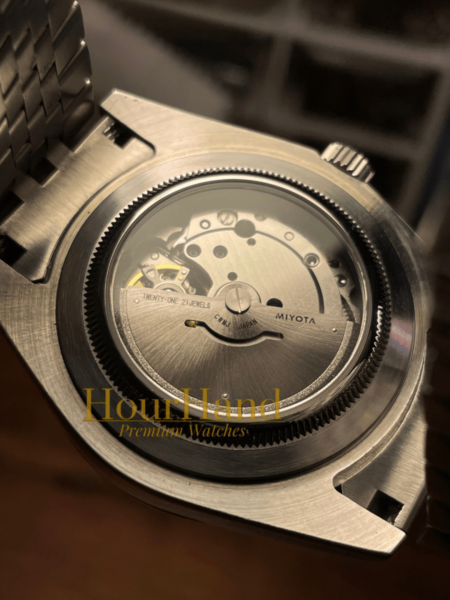 Seikodate Roman Green Jubilee | Seiko Day-Date Mod – HourHand