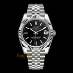 Seikojust Classic Black | Seiko Datejust Mod – HourHand
