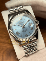 Seikojust | Ice Blue Roman - HourHand Watches
