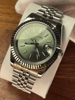 Seikojust Classic Olive Green | Seiko Datejust Mod – HourHand