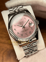 Seikojust | Pink Arabic dial - HourHand Watches