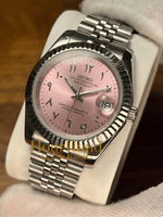 Seikojust | Pink Arabic dial - HourHand Watches