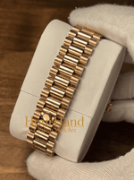 Seikojust Rose Gold - Black Roman | Seiko Datejust Mod – HourHand