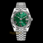 Seikojust Royal Green Arabic dial | Seiko Datejust Mod – HourHand