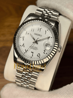 Seikojust | White Arabic dial - HourHand Watches