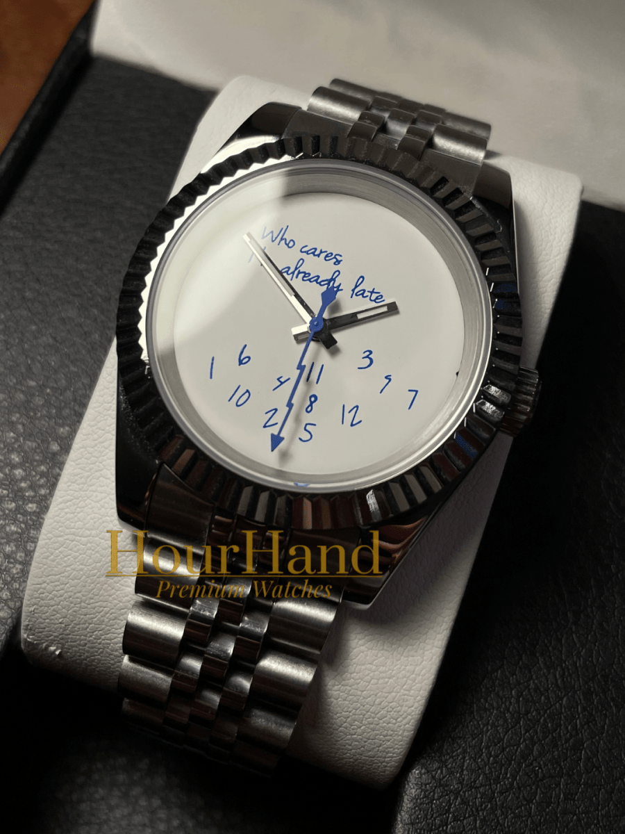 Seikojust Who Cares I'm Already Late | Seiko Datejust Mod – HourHand
