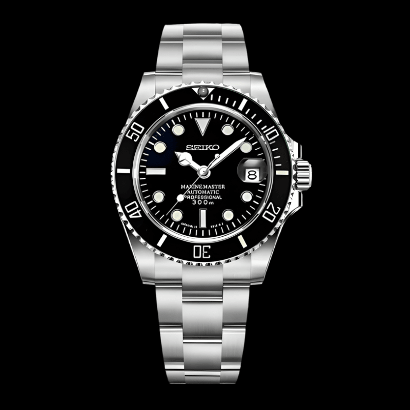 Seikomariner Classic Black | Seiko Submariner Mod – HourHand