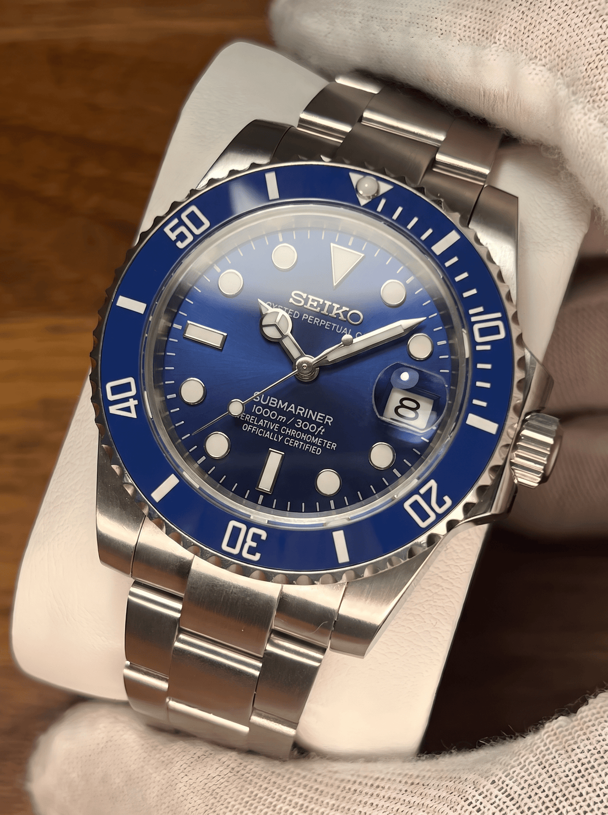 Seikomariner | Marine Blue - HourHand Watches