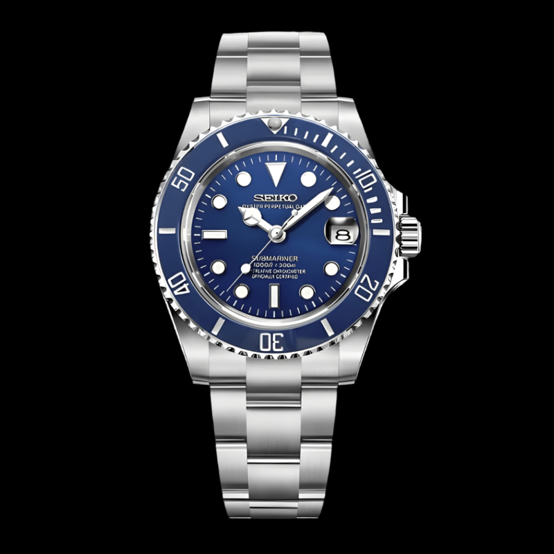 Seikomariner Marine Blue | Seiko Submariner Mod – HourHand