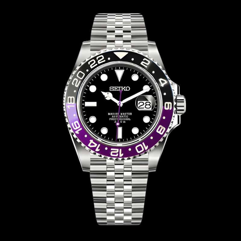 Seikomariner Purple Black | Seiko Submariner Mod – HourHand